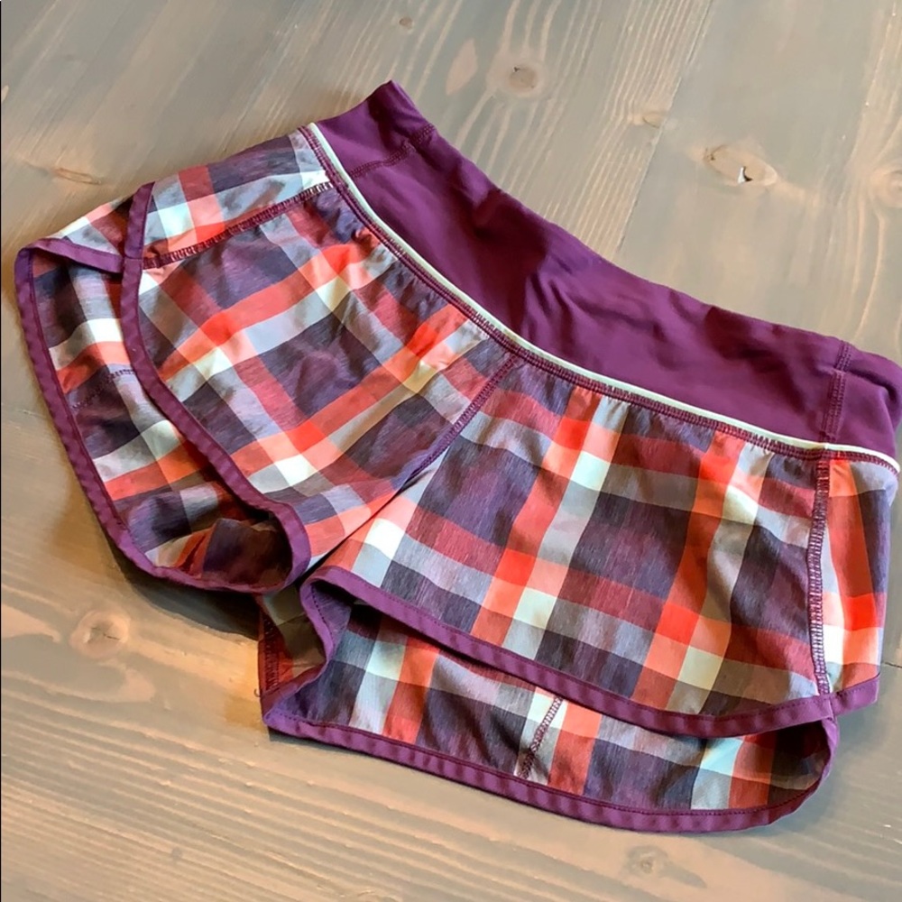 Lululemon Speed Shorts Size 4